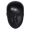 Matte Black Abstract Head
