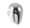 Metallic Silver Egghead