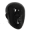 Glossy Black Abstract Head