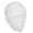 Glossy White Modish Head - Plus