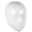 Glossy White Abstract Head