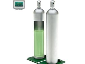 Dual Electronic Cylinder Chemical Scale, #GR150-2