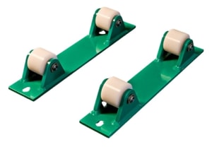 Chlorine Ton Storage Trunnions w/ UHMV Poly Wheels, GTI-TRU