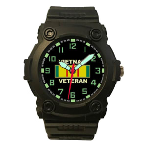 Aquaforce Vietnam Veteran Analog Quartz Tactical Watch 24W officially licensed veteran watch