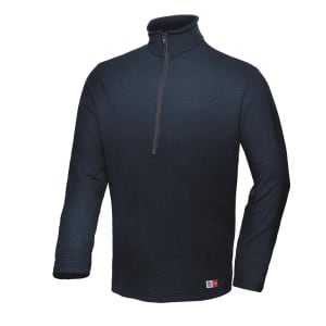 Big Bill Flame Resistant Polartec Power Dry Quarter Zip Sweatshirt DW29PD8