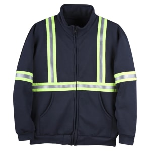 Big Bill Flame Resistant Wind Resistant Zip Up Sweatshirt DW35NK8