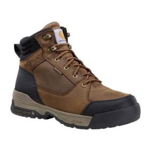 Carhartt Force HD 6 Inch Soft Toe Waterproof Slip Resistant Leather Work Boot FX6103-M