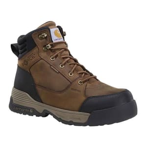 Carhartt Force HD 6 Inch Composite Toe Waterproof Slip Resistant Leather Work Boot FX6303-M