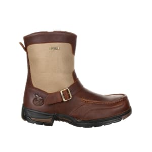Georgia Athens 8 Inch Waterproof Side Zipper Moc toe Work Boot GB00245