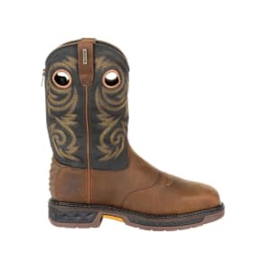 Georgia Carbo-Tec LT 11 Inch Waterproof Pull On Steel Toe Work Boot GB00267