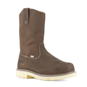 Iron Age Solidifier Composite Toe 11 Inch Wellington with Cushguard Internal Met Guard Pull On Work Boot IA5092