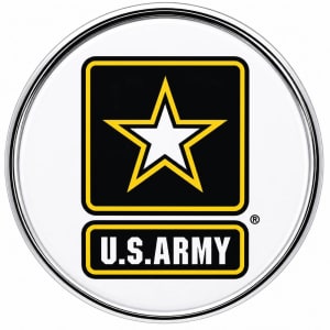 Mitchell Profit US Army Auto Emblem AC-09