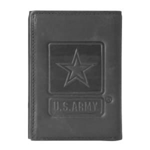 US Army Star Embossed Trifold Wallet TW-27-OLD
