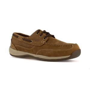 Rockport Sailing Club Steel Toe Three Eye Tie Boat Work Shoe RK6736