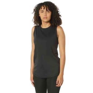 Rothco Black Womens Essential Moisture Wicking Tank Top 13270