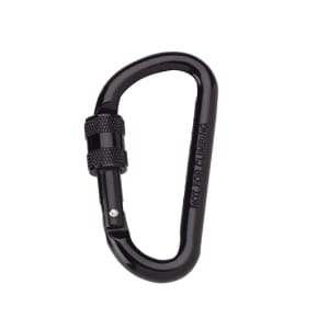 Rothco Black 80mm Locking Accessory Carabiner - 294