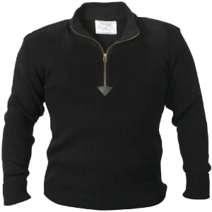 Rothco Black Acrylic Commando Sweater 3390