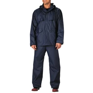 Rothco Navy 2 Piece Pvc Rainsuit - 3770