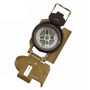Rothco Tan Military Marching Compass - 405