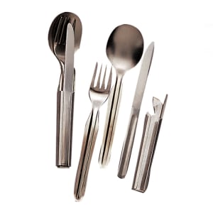 Rothco 4pc Stainless Steel Chow Set - 482