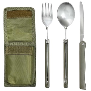 Rothco Olive Drab 3pc Folding Chow Kit - 487