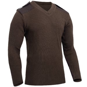 Rothco Acrylic V-Neck Commando Sweater - 6345