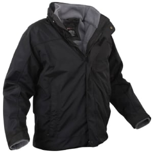 Rothco Black All Weather 3-In-1 Jacket 7704