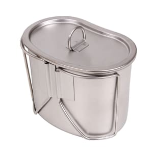 Rothco Stainless Steel Canteen Cup and Cover Set 8512