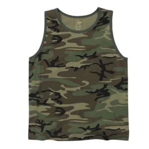 Rothco Vintage Woodland Camo Tank Top  - 9593