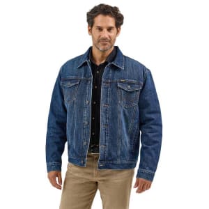 Wrangler Retro Sherpa Lined Denim Jacket 112368307