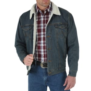 Wrangler Sherpa Lined Denim Jacket 74256RT