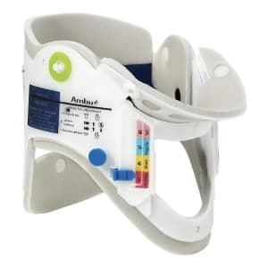 Ambu Extrication Cervical Collar with Headwedge AmbuÂ® Perfit ACEâ„¢ Preformed Adult One Size Fits Most One-Piece / Trachea Opening Adjustable Height Adjustab