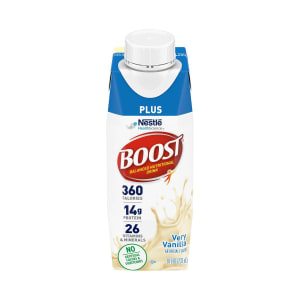 Nestle Healthcare Nutrition Boost PlusÂ® Vanilla Balanced Nutritional Drink, 8-ounce Carton