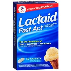 J & J Sales LactaidÂ® Fast Act Lactase Enzyme Dietary Supplement