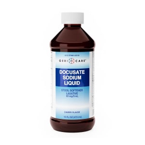 Pharmaceutical Associates Stool Softener Cherry Vanilla Flavor Liquid 50 mg / 5 mL Strength Docusate Sodium
