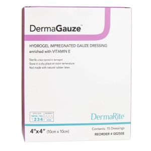 Sion Brands LLC DermaGauzeÂ® Impregnated Dressing, 4 x 4 Inch