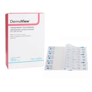 Sion Brands LLC DermaViewâ„¢ Transparent Film Dressing, 4 x 5 Inch