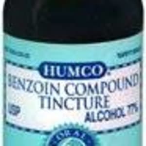 Humco Benzoin Tincture Antiseptic, 2-ounce bottle