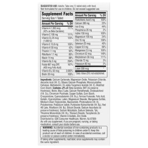 Glaxo Consumer Products Centrum Silver Women 50+ Multivitamin/Multimineral Tablets
