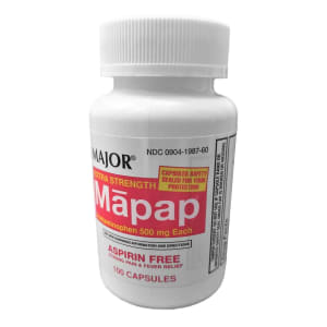 Major Pharmaceuticals MapapÂ® Acetaminophen Pain Relief