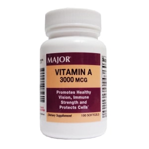Major Pharmaceuticals MajorÂ® Vitamin A Supplement