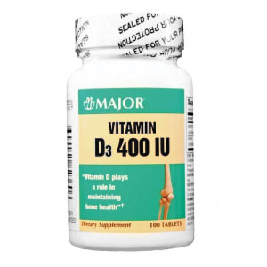 Major Pharmaceuticals MajorÂ® Vitamin D-3 Supplement
