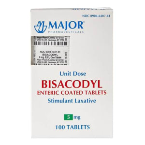 Major Pharmaceuticals MajorÂ® Bisacodyl USP Laxative