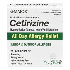 Major Pharmaceuticals MajorÂ® Cetirizine Antihistamine