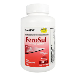 Major Pharmaceuticals MajorÂ® FeroSulÂ® Iron Mineral Supplement