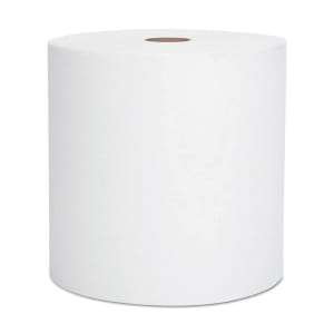 Kimberly Clark Scott Paper Towels, Hardwound, Continuous Roll, 8', White