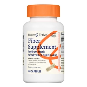 McKesson Foster & Thriveâ„¢ Fiber Supplement Psyllium Husk Capsules