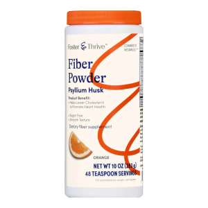 McKesson Foster & Thriveâ„¢ Fiber Powder Sugar Free Smooth Texture Orange