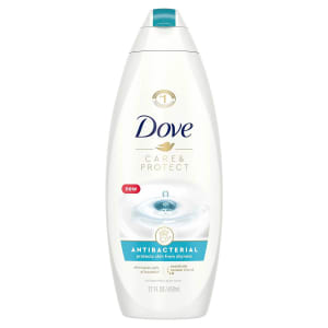Dot Foods Antibacterial Body Wash DoveÂ® Care and Protect Liquid 22 oz. Bottle Scented
