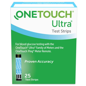 LifeScan OneTouchÂ® UltraÂ® 2 Blood Glucose Test Strips for OneTouchÂ® UltraÂ® Blood Glucose Meter
